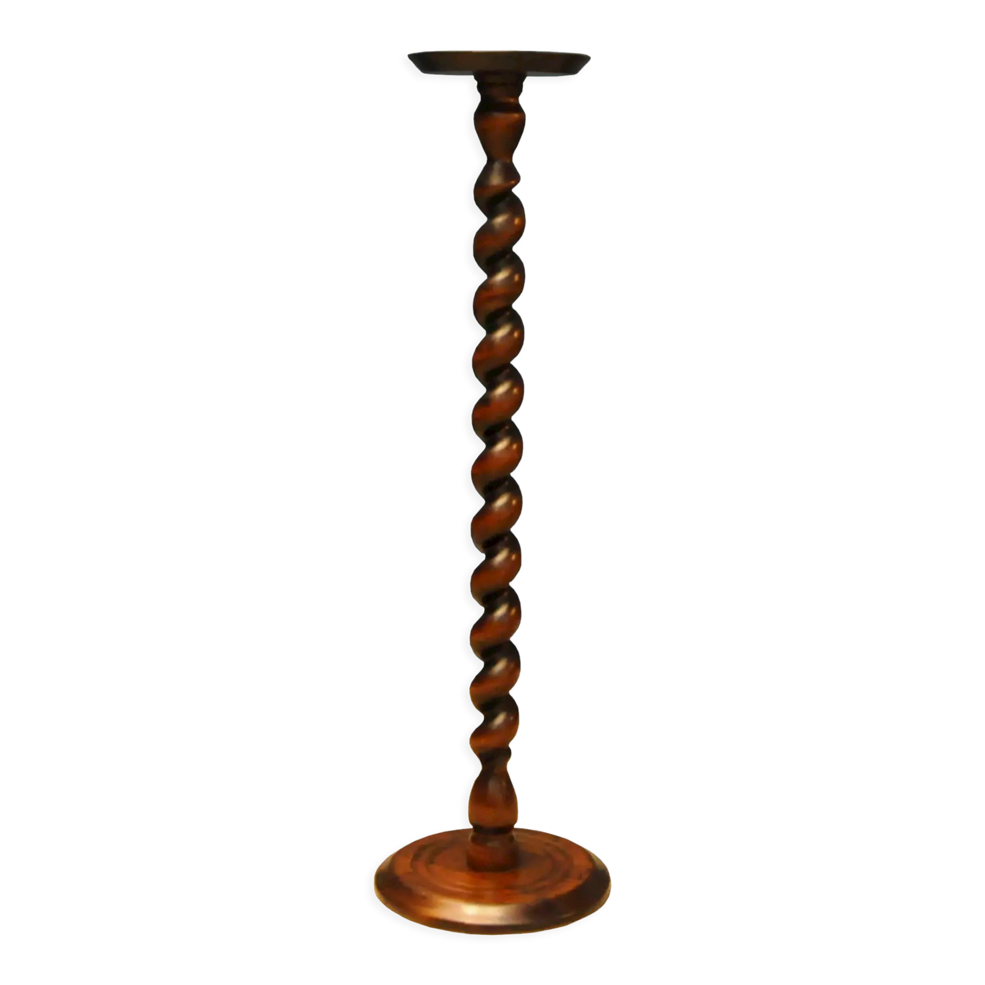 Art deco mahogany flower table, 1940s