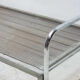 Chromed tubular steel sofa, 1950´s, Czechoslovakia