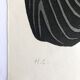 Raoul ubac, the uprooted grass 1, 1975. original etching signed in pencil.