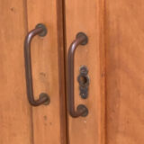 Parisian wardrobe vintage beech 1970