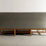 Vintage Wooden Danish Mid Century Three Seater Sofa, 1960s