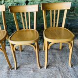 Ensemble de 4 chaises bistrot