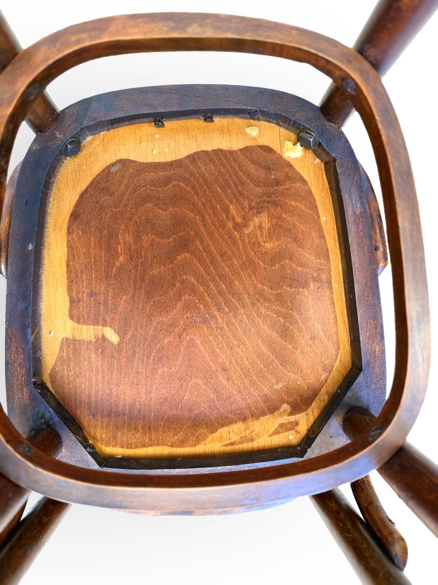 Set of six Authentic antique bentwood chairs, Antonio Volpe