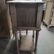 Solid wood bedside table ready to paint old vintage door flea marketspritdantan