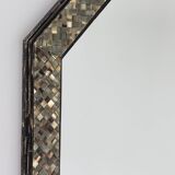 Mosaic Octagonal Mirror by Roger Vanhevel, Belgium, 1970s