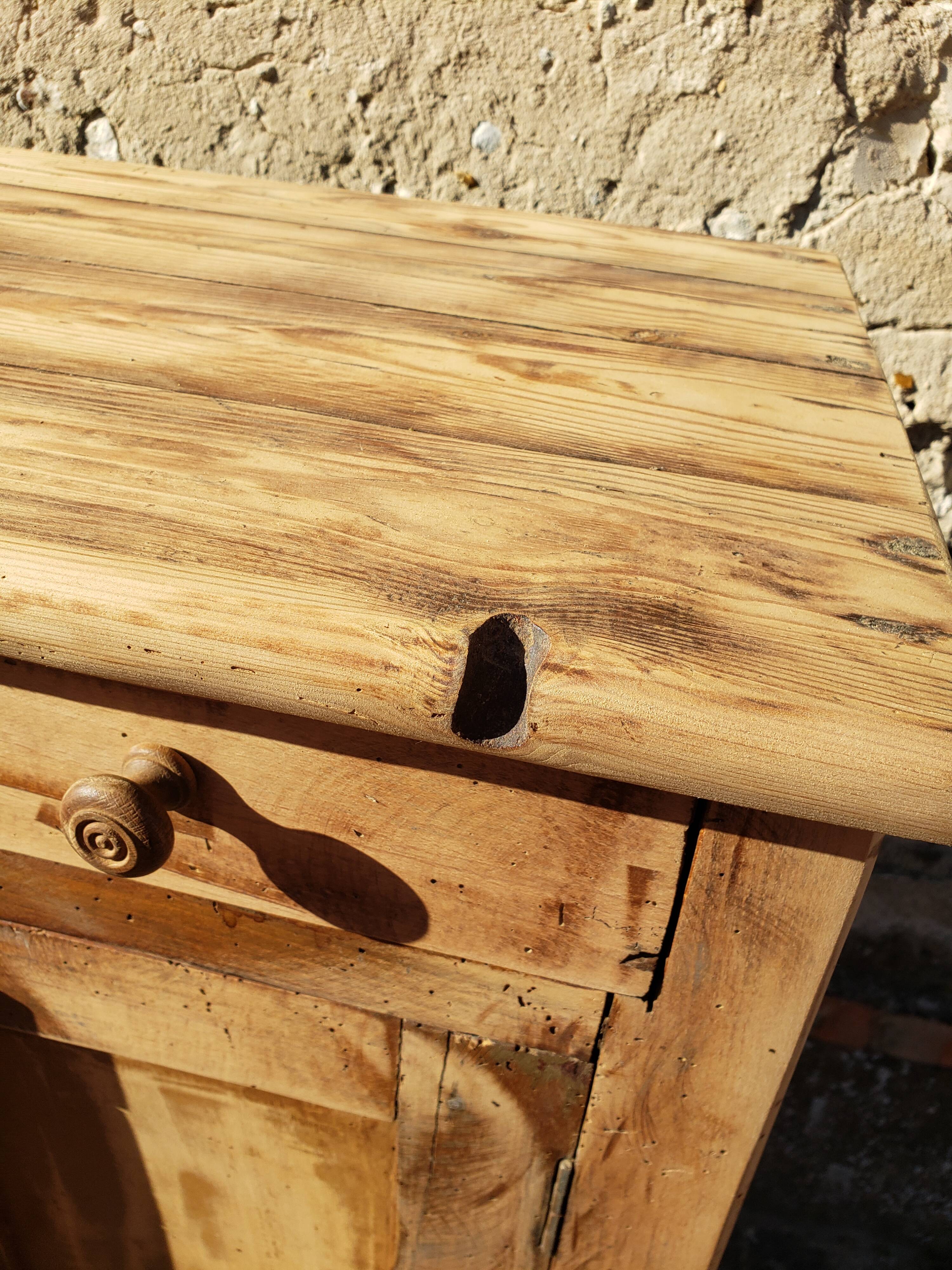 Parisian buffet patina old "Aveyron"