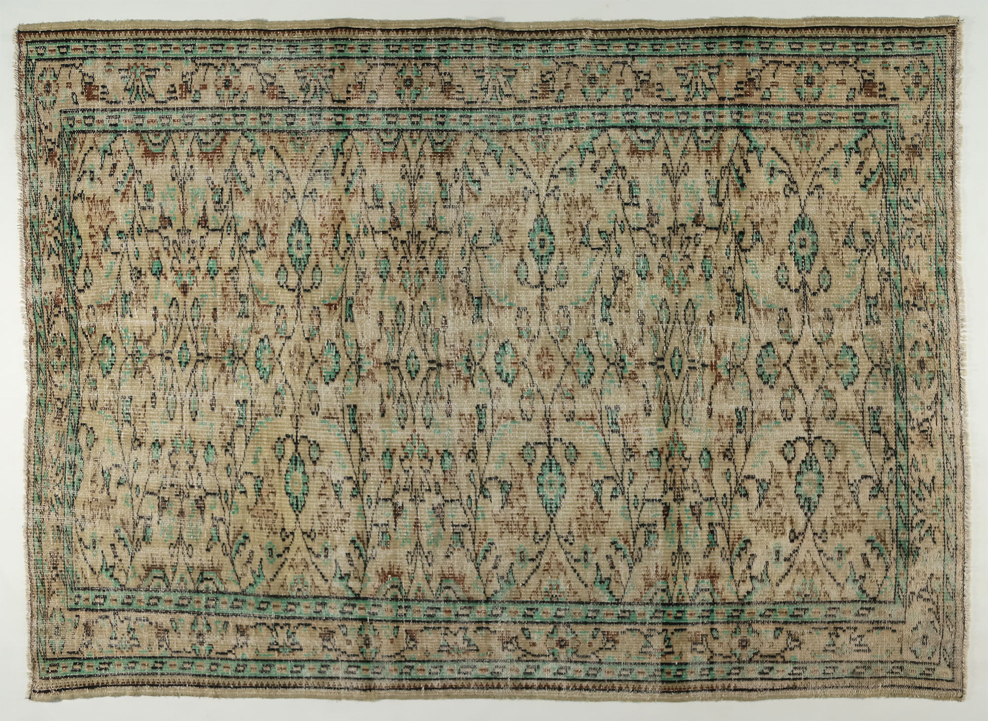 Anatolian handmade vintage rug