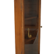 Vitrine murale artisanale en bois vintage