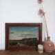 Oil painting of a landscape of Reims