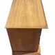 oak commode with tapered legs 1950