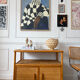 Vintage rattan sideboard