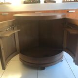 Circular art deco bar