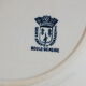 7 flat plates in Terre de Fer St Amand model Boule de Neige