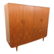 Vintage Scandinavian teak wardrobe from the 1960s.