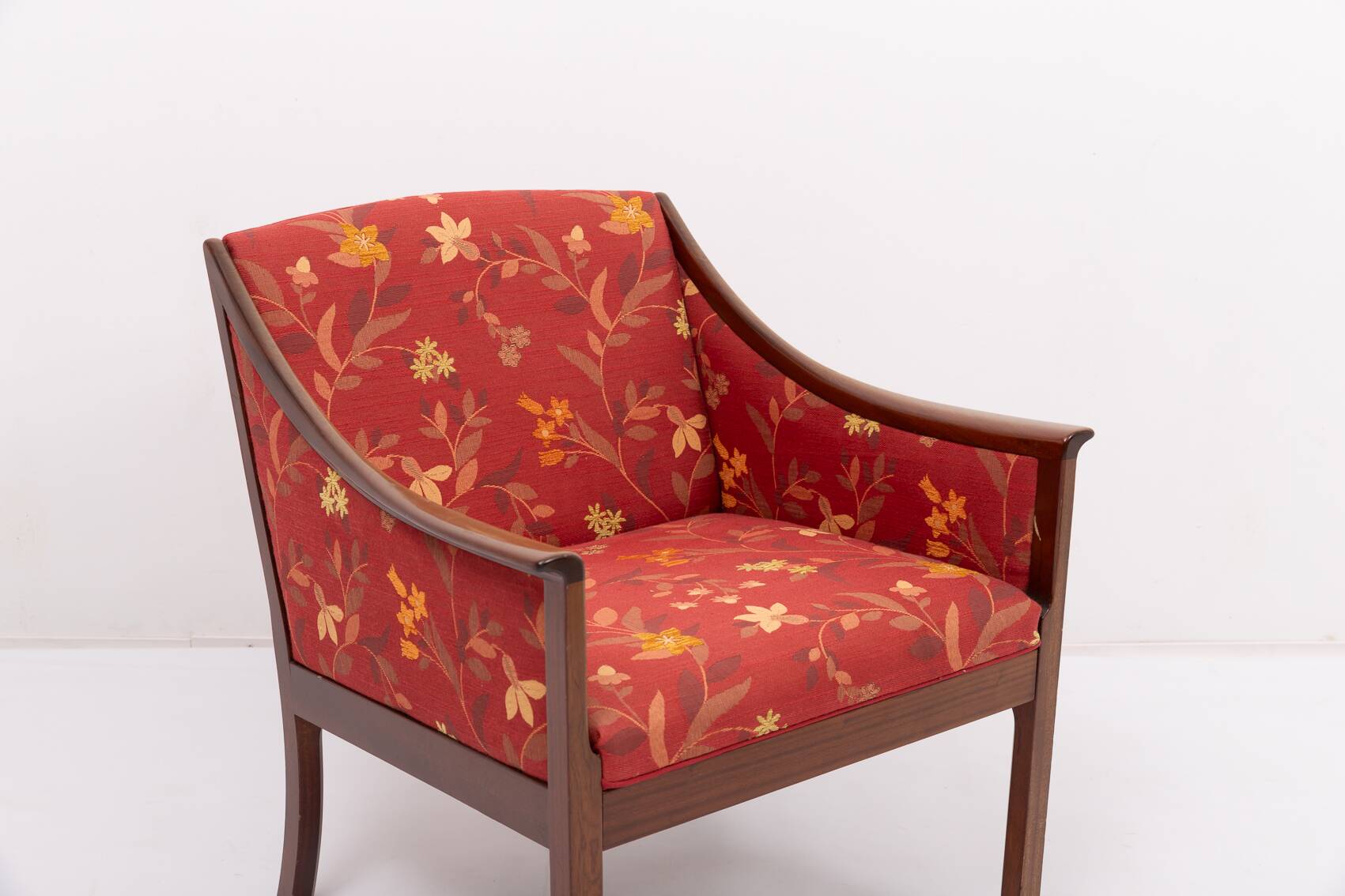 Paire de fauteuils élégants d'Ole Wanscher pour P. Jeppensen, Danemark 1960