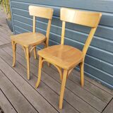 Pair of vintage bistro chairs