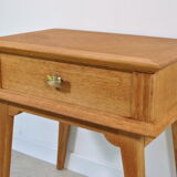 Oak bedside 1960.