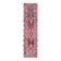 Vintage Turkish Oushak Handmade Wool Cotton Pink Runner Rug 80x317