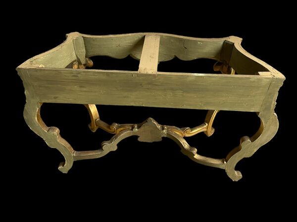 Console dorée style louis xv 19’s