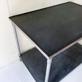 Metal rolling table