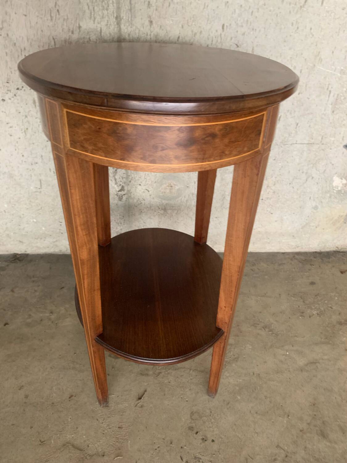 Mahogany side table