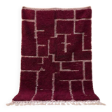 Handmade traditional pure natural wool rug size 200/300 cm