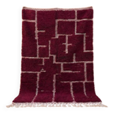 Handmade traditional pure natural wool rug size 200/300 cm