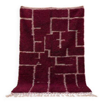 Handmade traditional pure natural wool rug size 200/300 cm