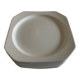 Set of 6 Scandinavian octagonal flat plates from the 1970s.