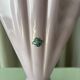 Vintage Art Deco vase in pastel pink ceramic
