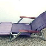 Rare deck chair from Transatlantico Michelangelo 1965