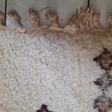 Thick berber carpet, pure wool and handmade