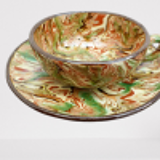 Apt earthenware coffee cup