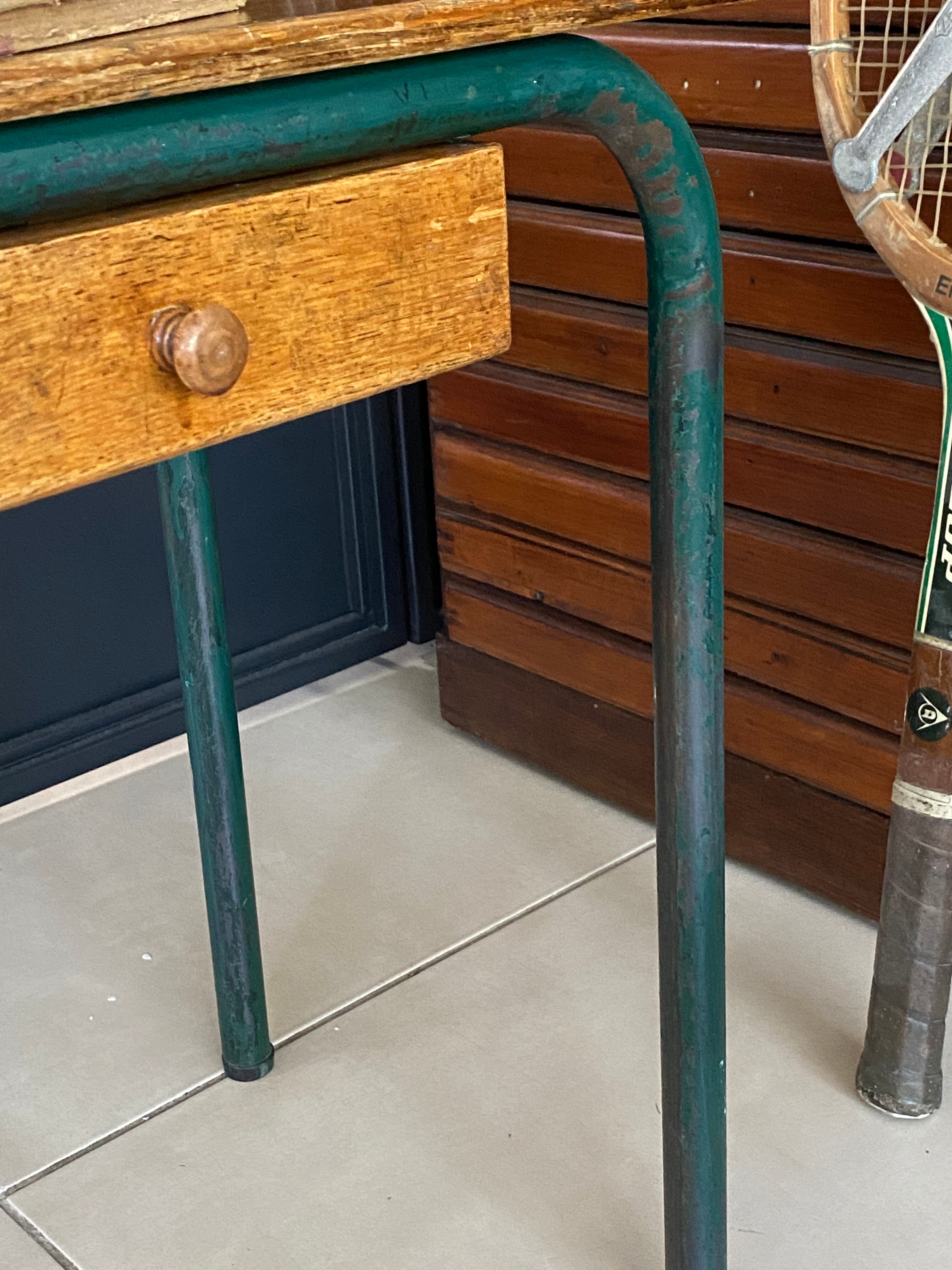 Desk and school chair set