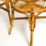 Pair of very beautiful rare original 1960s Italian bamboo chairs