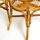 Paire de très belles chaises en bambou italiennes originales des années 1960.