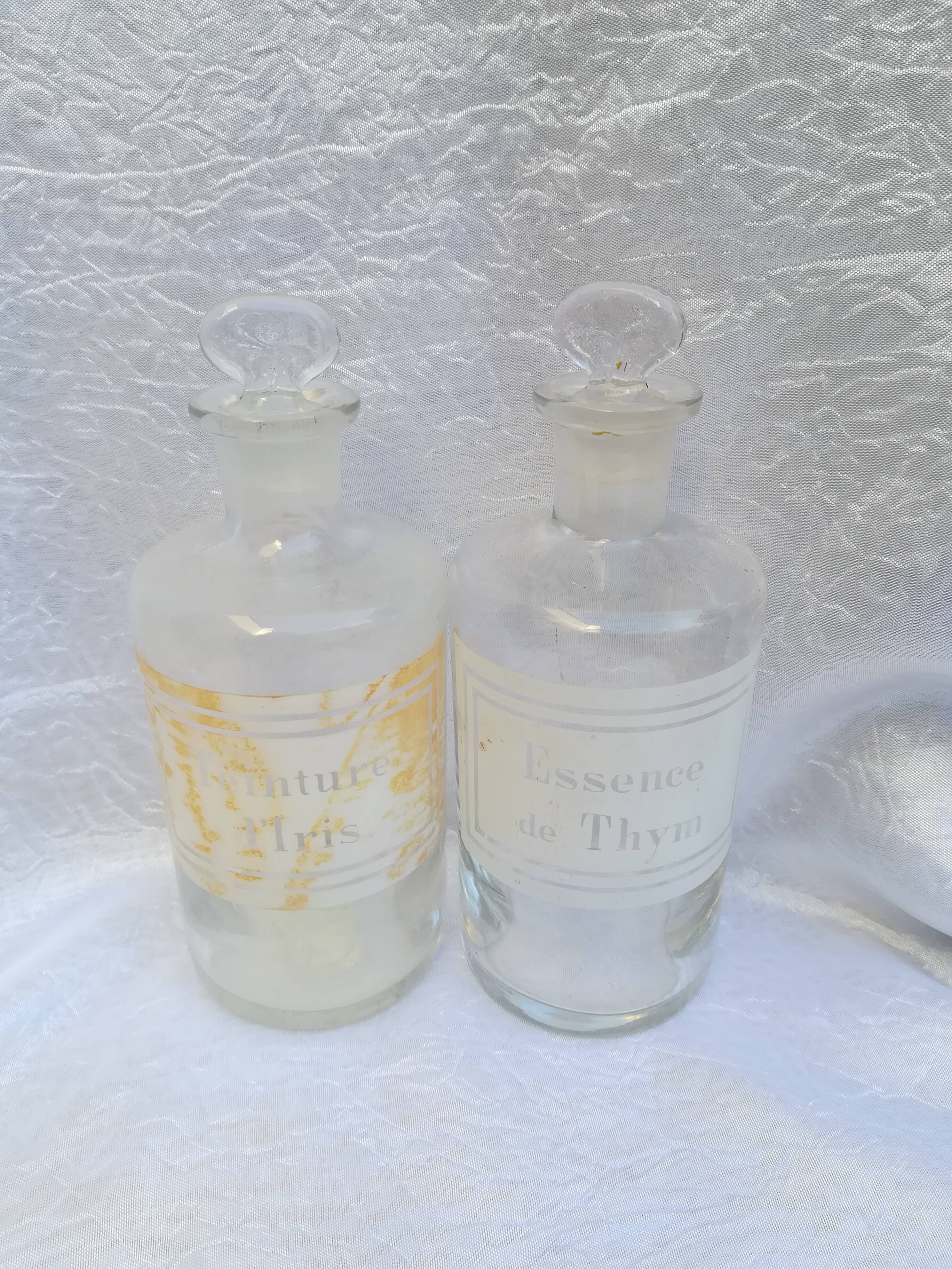 Pair of Pharmacy bottles