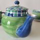 Portuguese tea service hand-painted ceramic