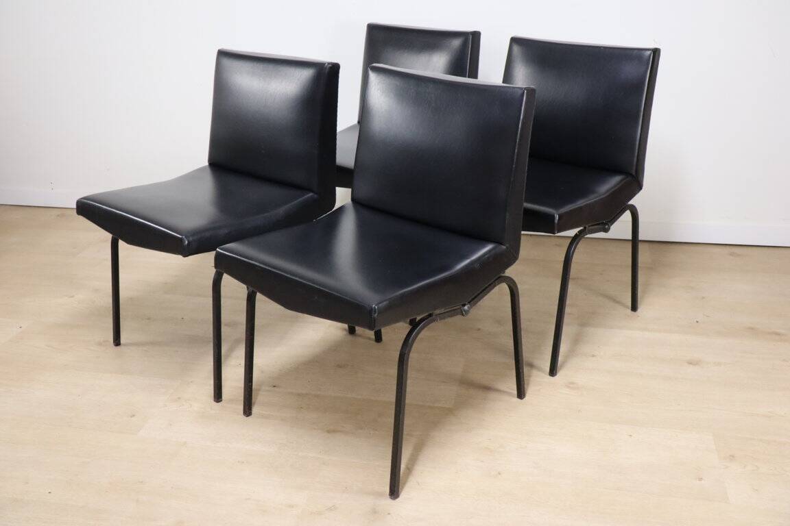 Set of 4 vintage chairs, zol edition - 1950
