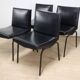 Série de 4 chaises vintage édition zol - 1950
