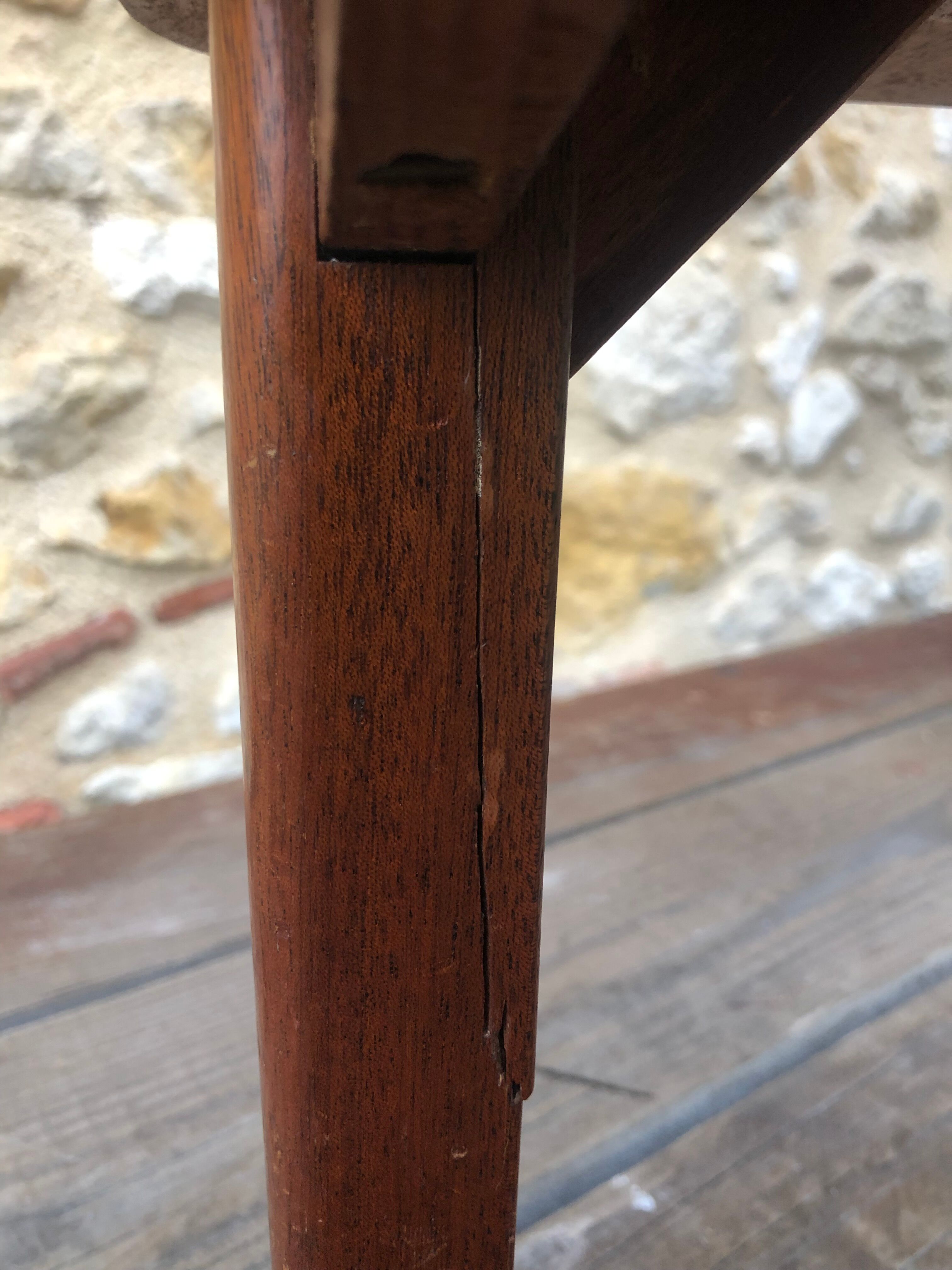 Pair of vintage bedside tables, Scandinavian style 60s