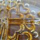 Vintage aperitif plate in glass from West Germany.