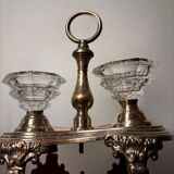 Two double cellars including Baccarat Crystal