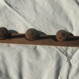 Wooden coat hanger