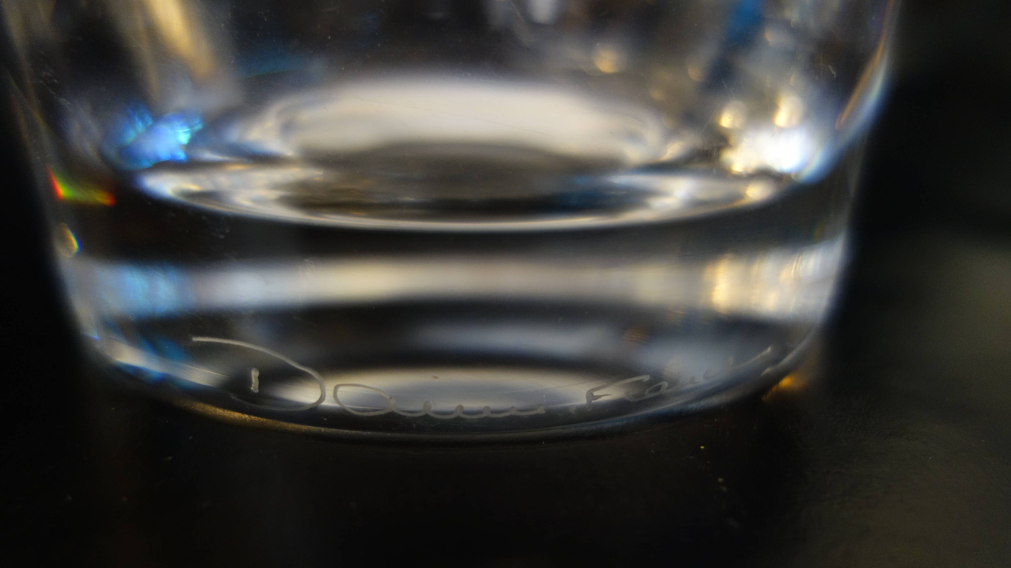 1950 France Daum Crystal vase