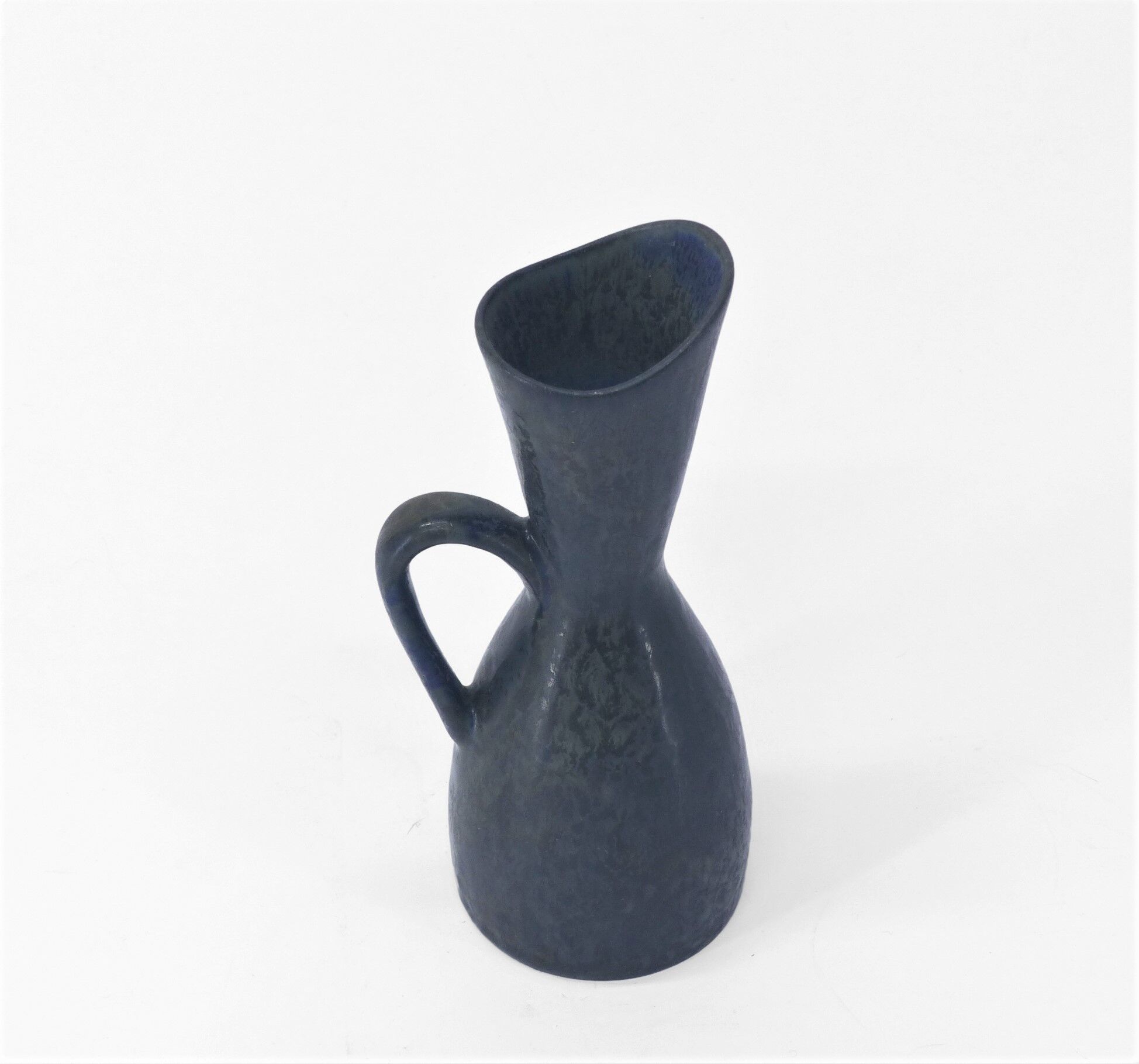 Blue stoneware vase Carl Harry Stalhane 1960 - Rörstrand