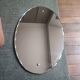 Miroir ovale biseauté Art Déco