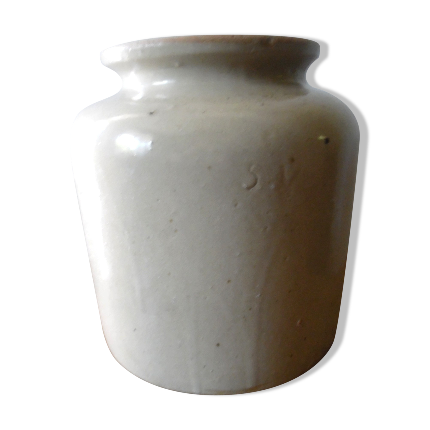 Cream glazed stoneware