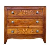 Commode style art deco 1950 1960 poignées argentés
