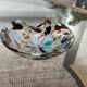Vintage Murano glass ashtray/coin tray